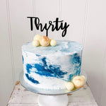 Design Your own- Buttercream marble finish