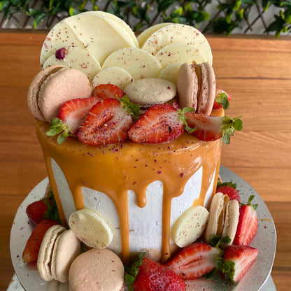 Macarons, Chocolates and Berries