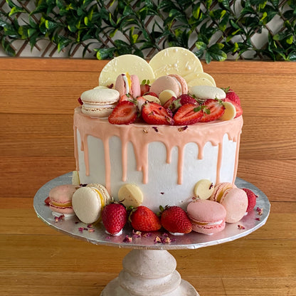 Macarons, Chocolates and Berries