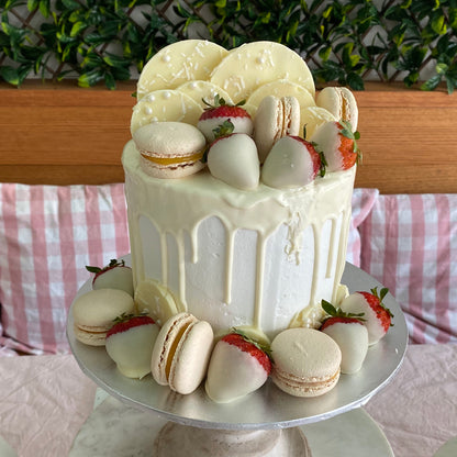 Macarons, Chocolates and Berries
