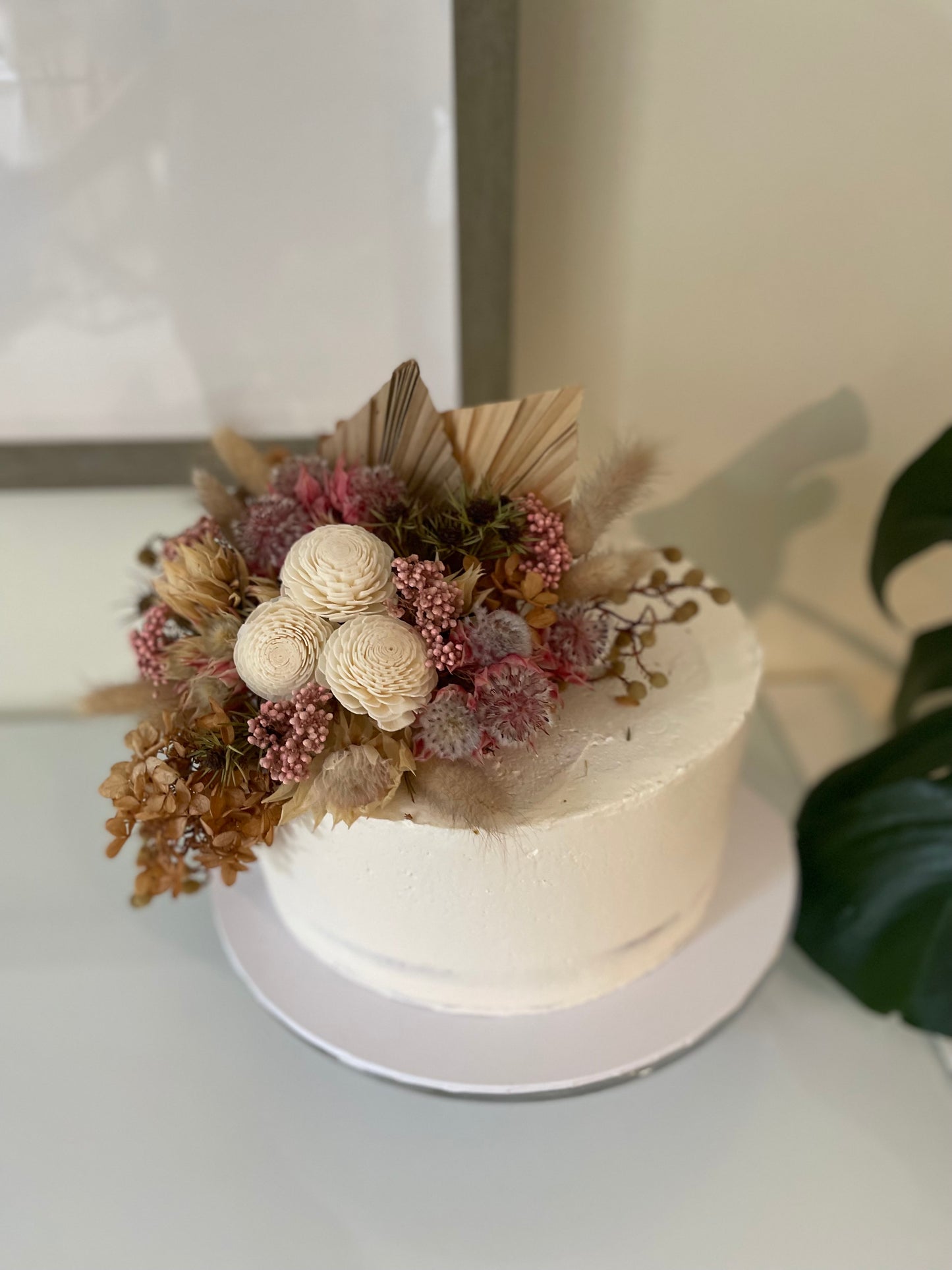 1 Tier Country Charm Cake