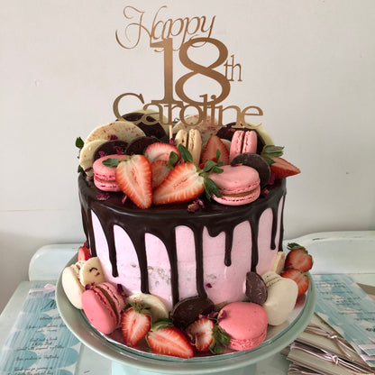 Macarons, Chocolates and Berries