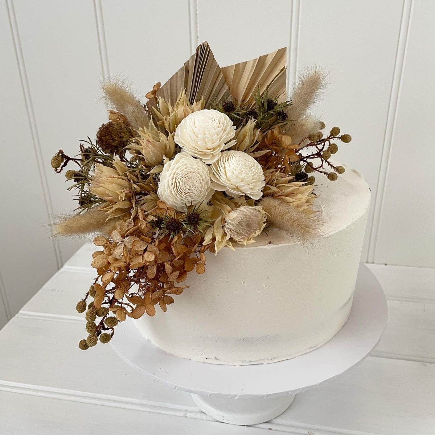 1 Tier Country Charm Cake