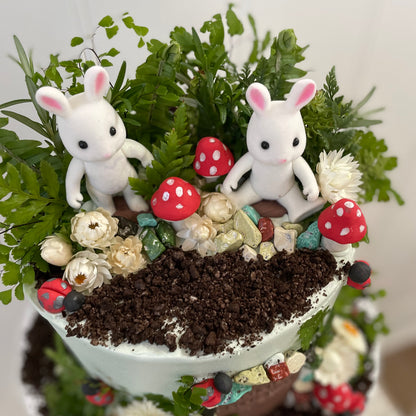 Enchanted Garden Cake