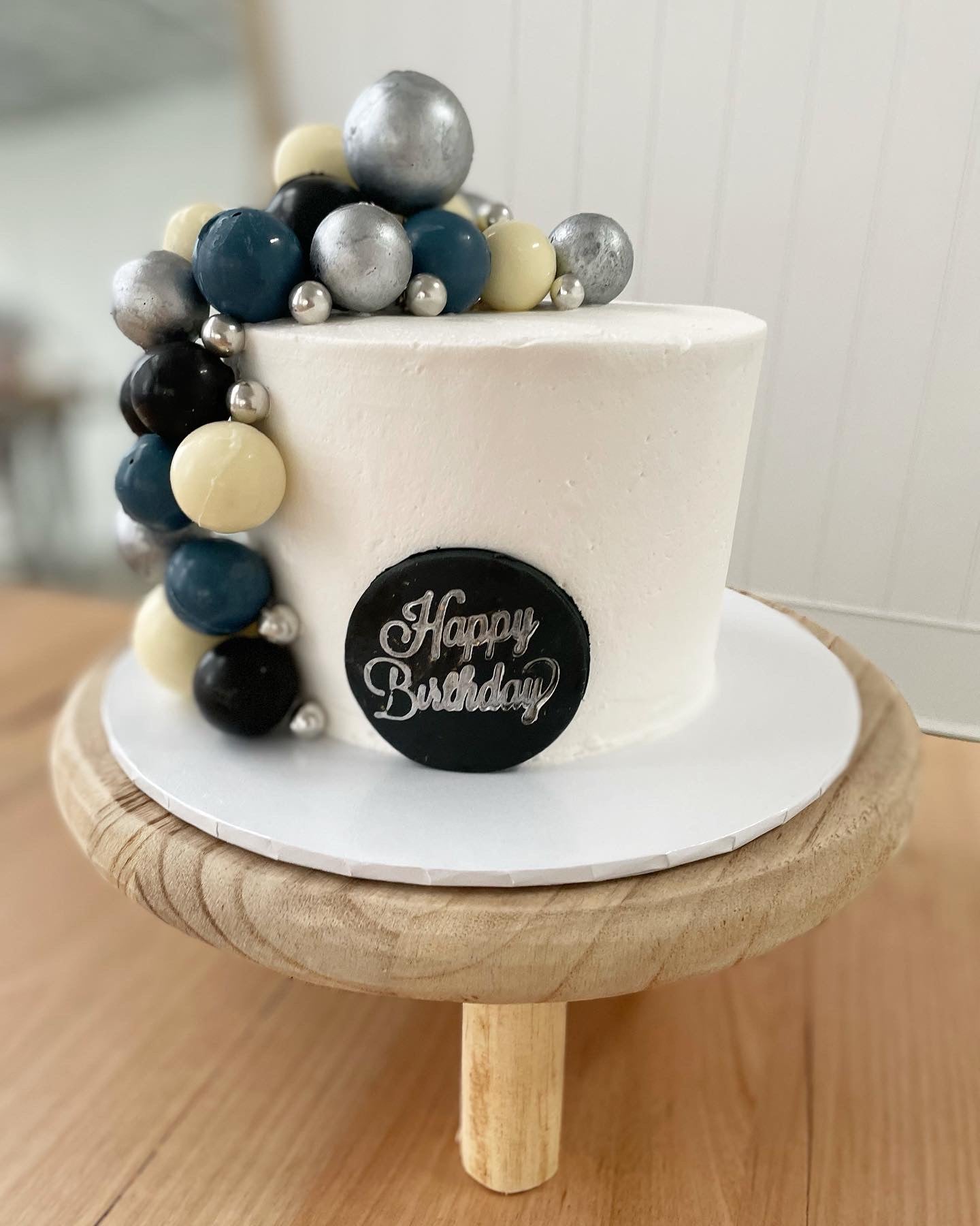 1 Tier Balloon Party Cake