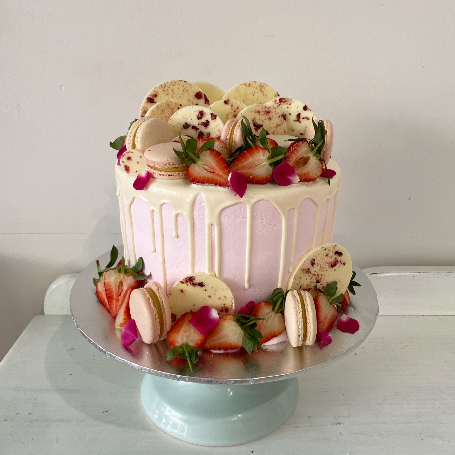 Macarons, Chocolates and Berries