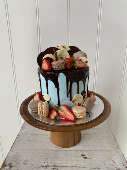 Macarons, Chocolates and Berries