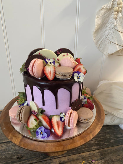 Macarons, Chocolates and Berries