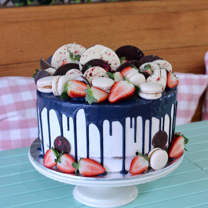 Macarons, Chocolates and Berries