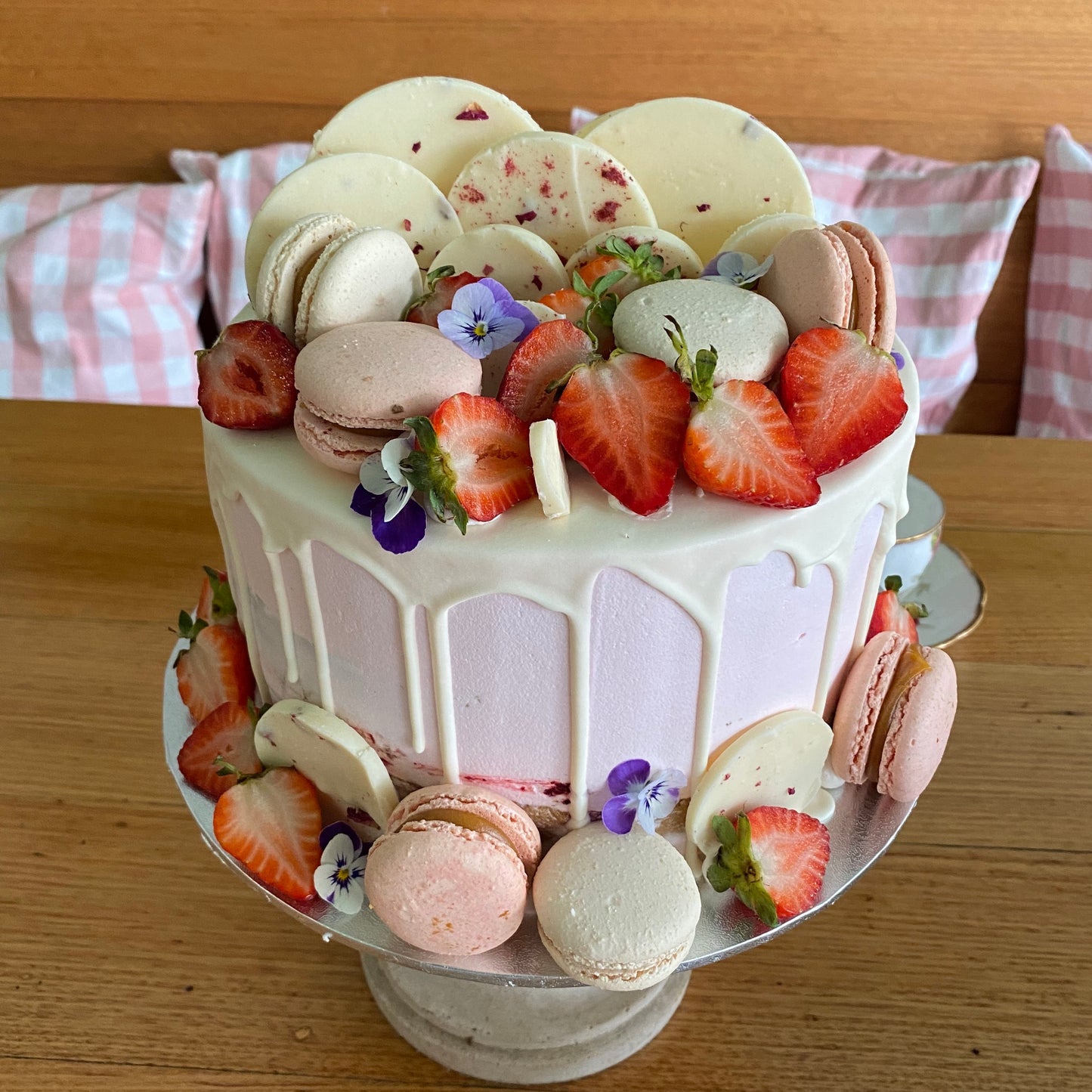 Macarons, Chocolates and Berries