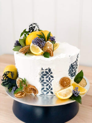 1 Tier Tuscany Lemon cake