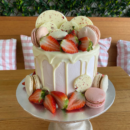 Macarons, Chocolates and Berries
