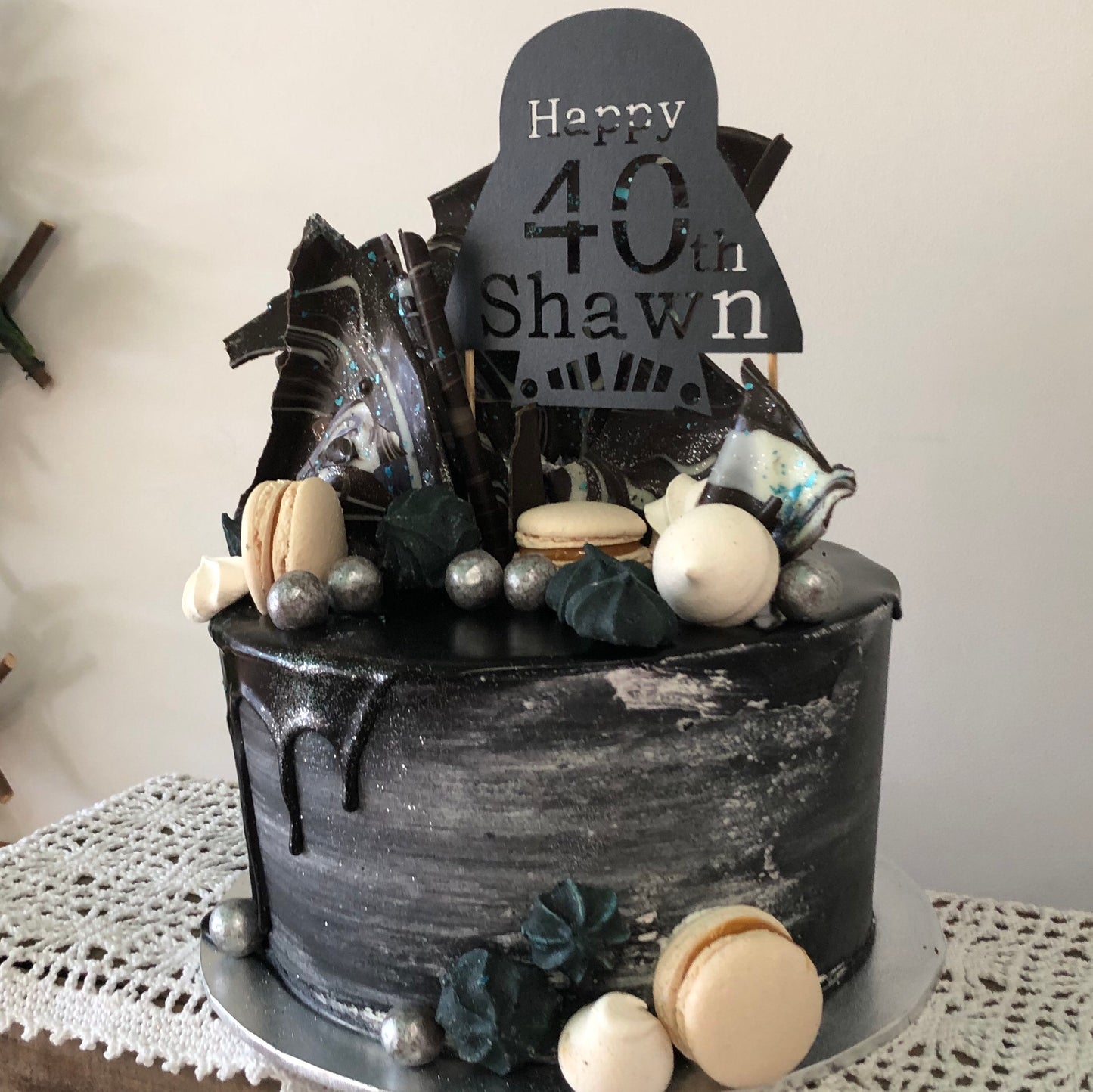 Marble Drizzle Cake